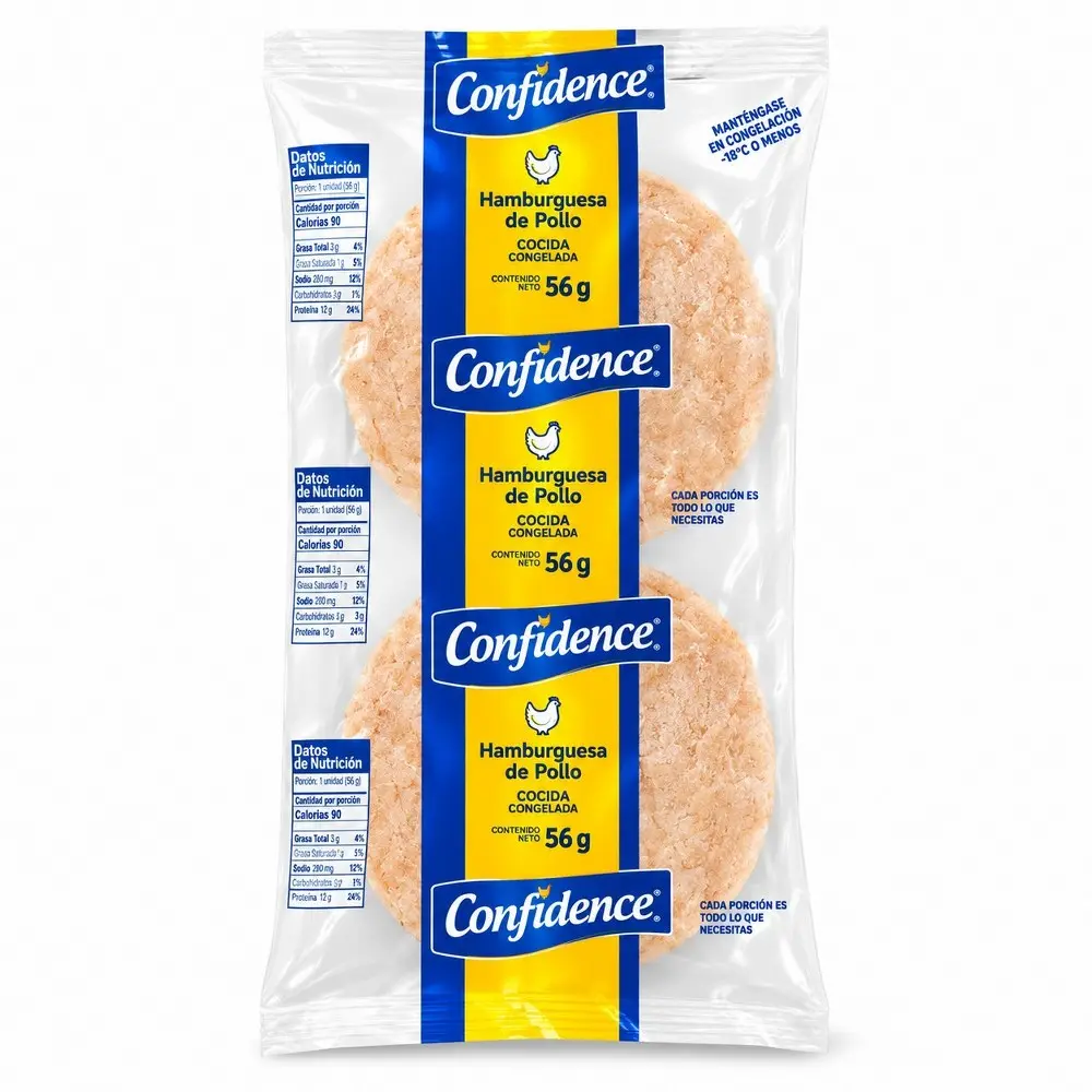 Hamburguesa de Pollo 56g