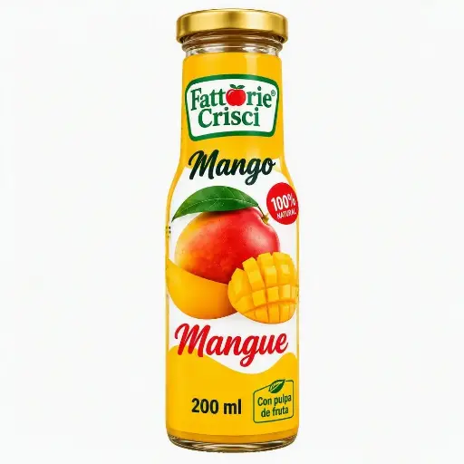 Jugo de Mango con Pulpa de Fruta