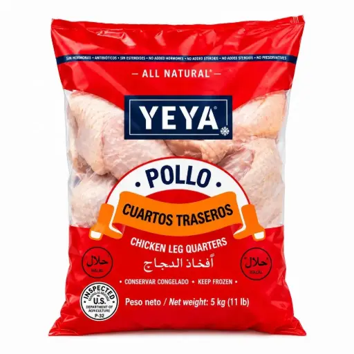 Paquete de Pollo YEYA Cuartos Traseros 5Kg (11lb)