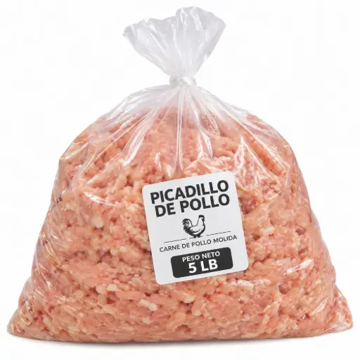 Bolsa de Picadillo de Pollo MDM 5lb